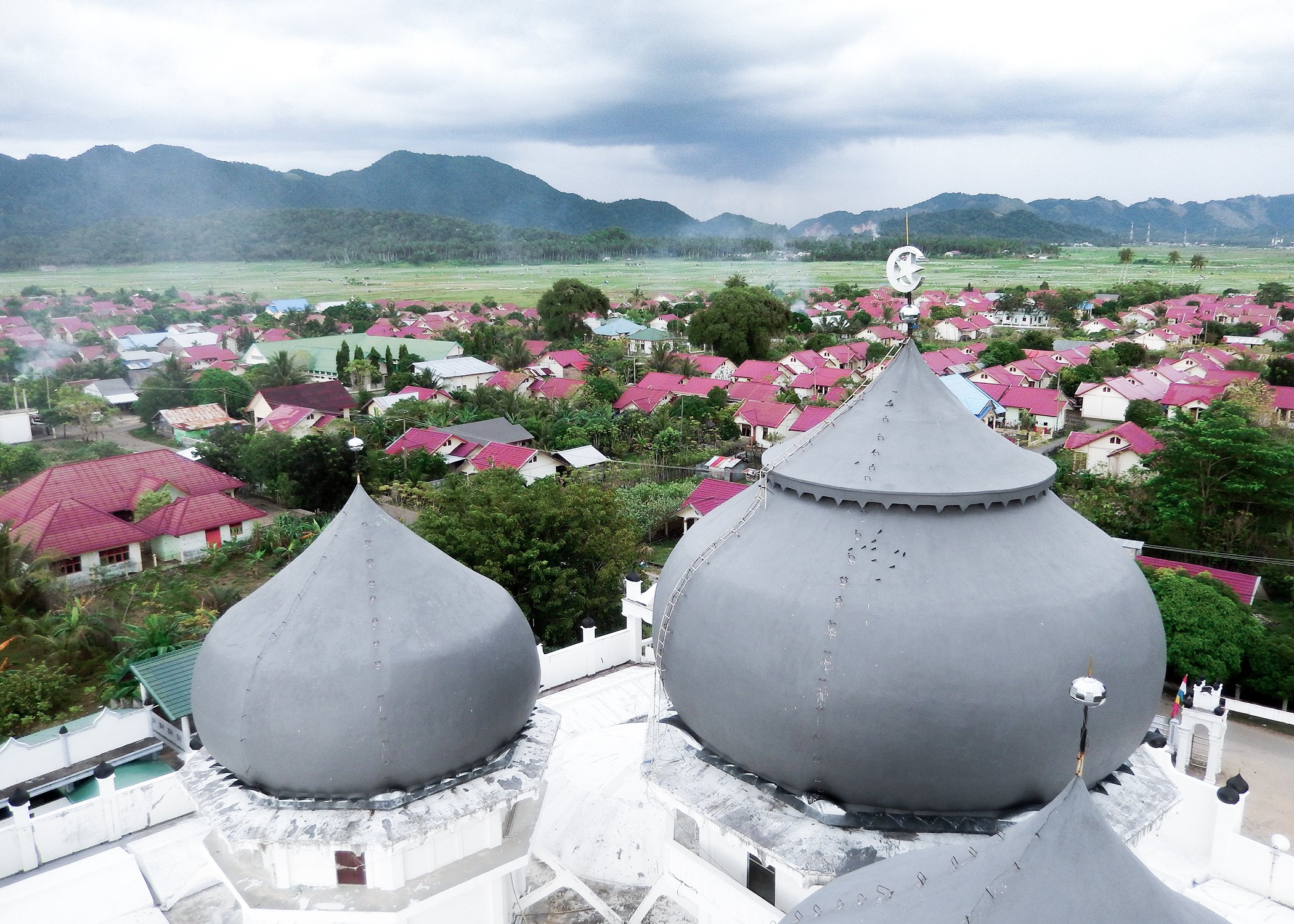 Image taken from the top of a mosque